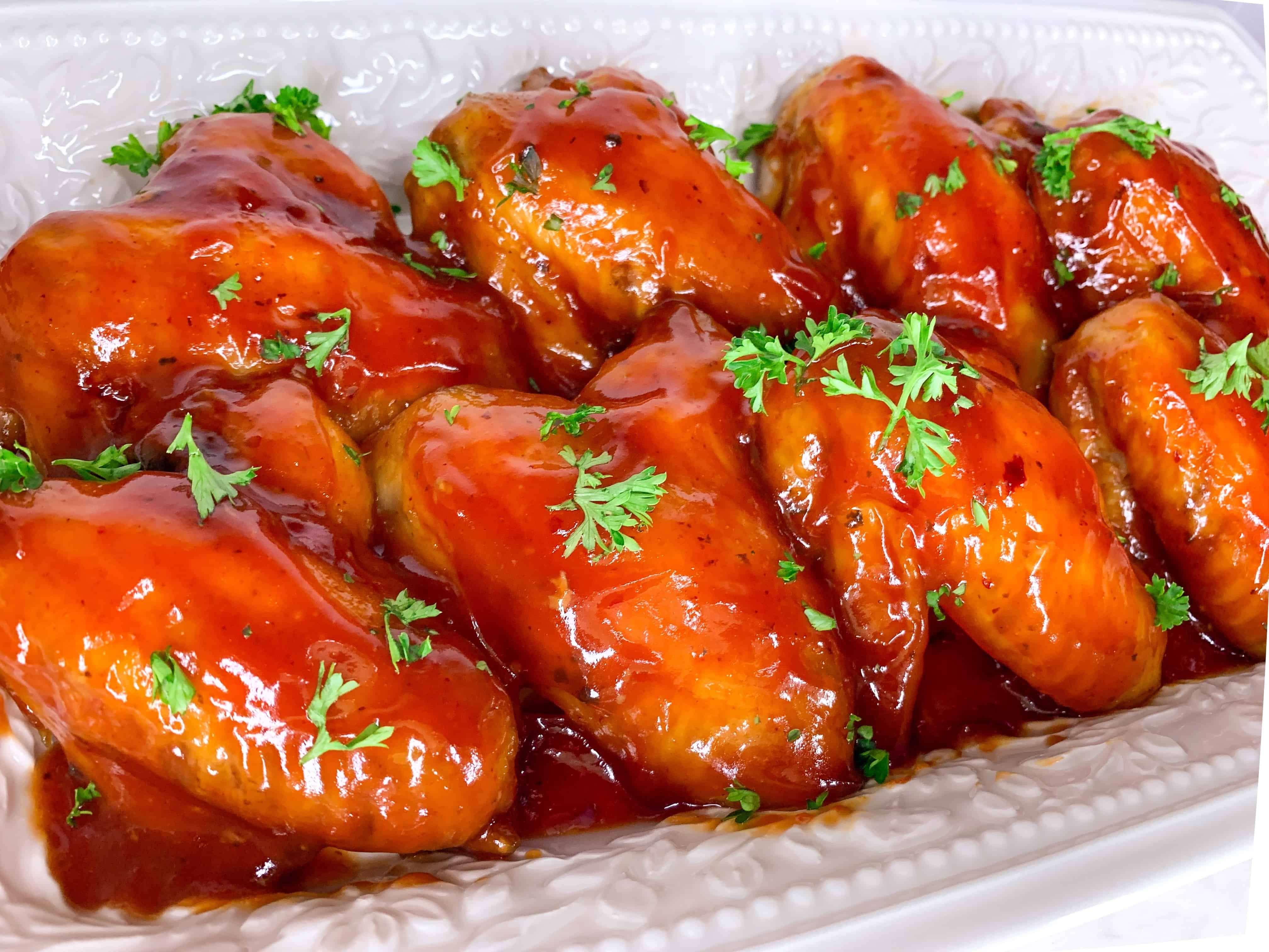 Honey Chipotle Chicken Wings