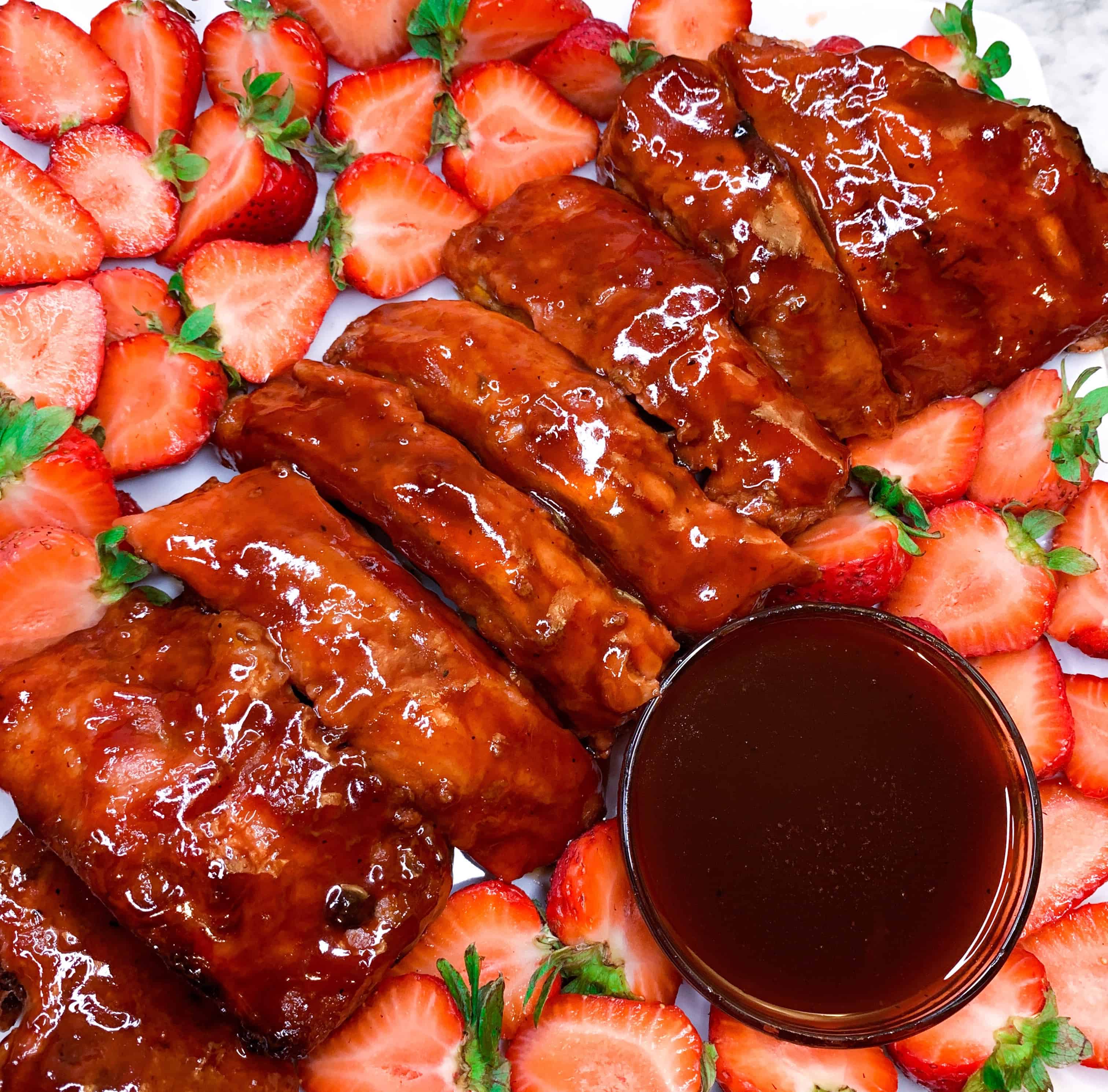 Strawberry Barbecue Ribs