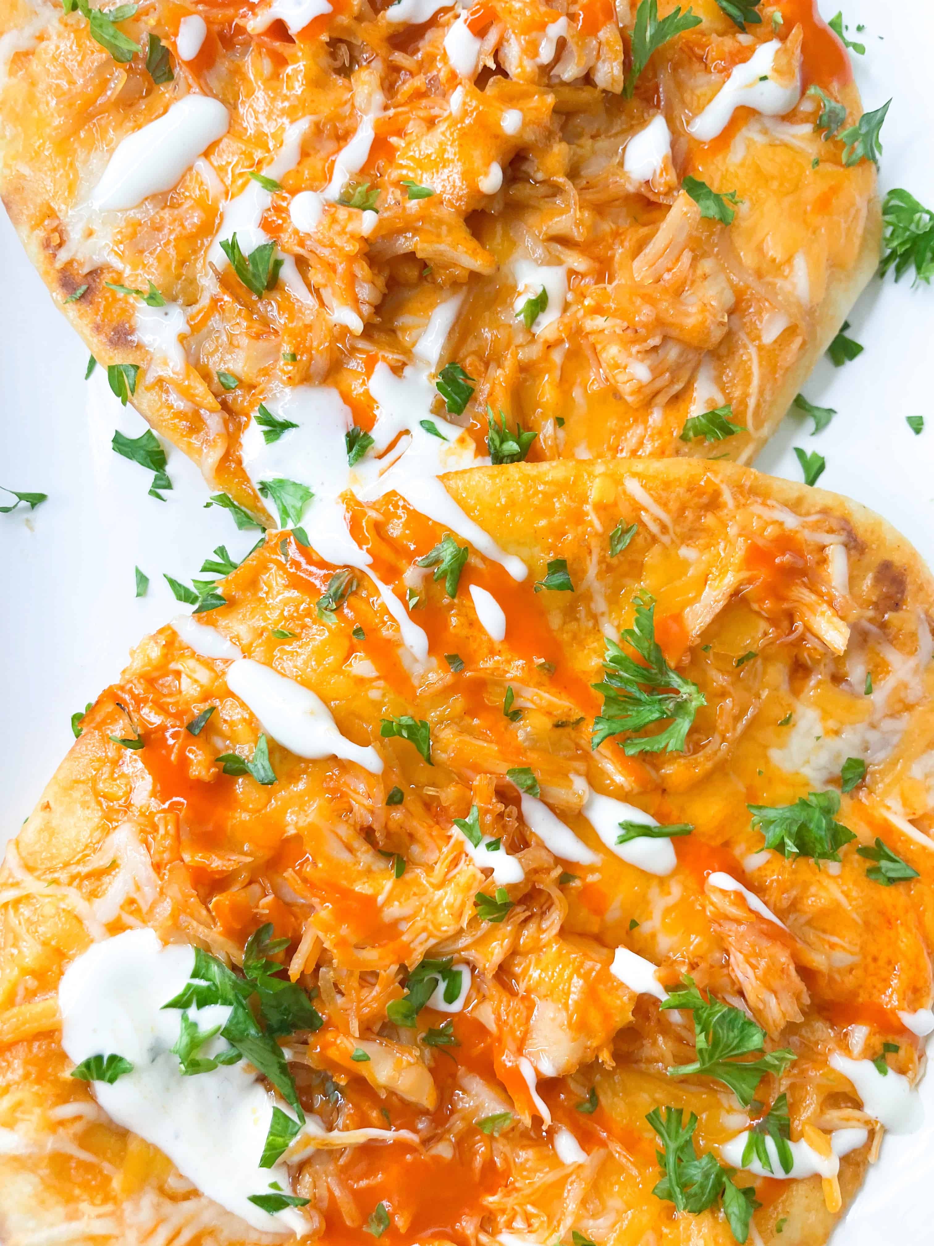 Buffalo Chicken Flatbread